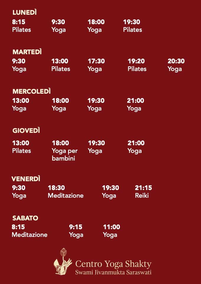 Lezioni Yoga